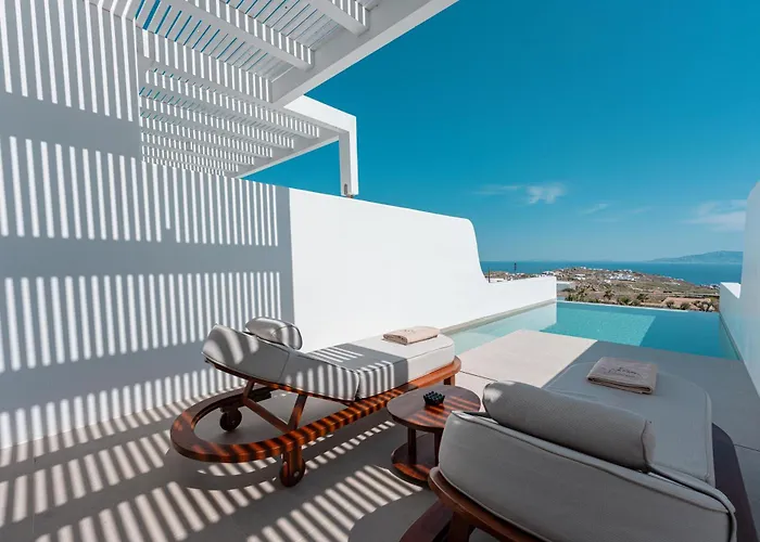 Отель Muse οf Mykonos Luxury Plintri