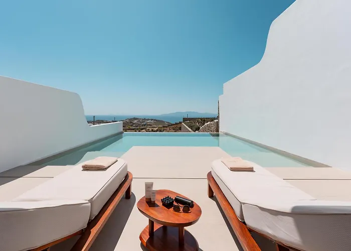 Отель Muse οf Mykonos Luxury Plintri