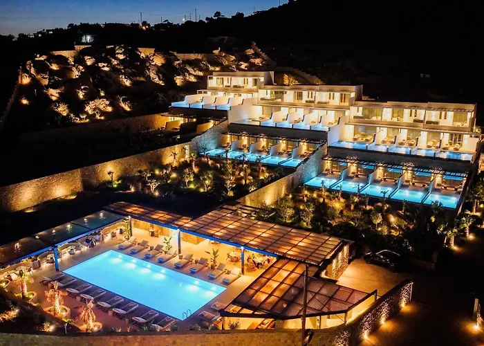 Отель Muse οf Mykonos Luxury Plintri